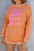 Ribbed Corduroy Oversized Sweatshirt